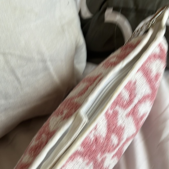 Pink & white Dior Terri cloth purse - Picture 6 of 6